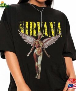 New Rare Nirvana In Utero Shirt Aesthetic Unisex Crewneck Sweatshirt Comfor Color Hoodie New Rare Nirvana In Utero Shirt Aesthetic Unisex Crewneck Sweatshirt Comfor Color Hoodie