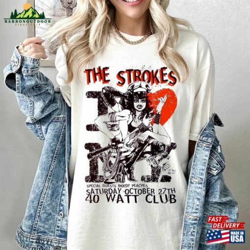 New The Strokes Band Album Anniversary Graphic T-Shirt Shirt Hoodie Unisex