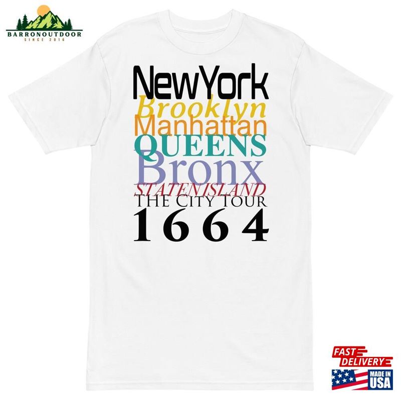 New York City Tour T-Shirt Sweatshirt Classic New York City Tour T-Shirt Sweatshirt Classic
