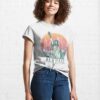 New York City Watercolor Illustration Classic T-Shirt Hoodie Unisex
