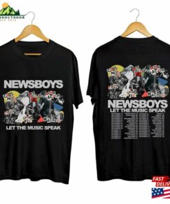 Newsboys 2023 Let The Music Speak Tour Shirt Band Fan Concert Hoodie Unisex