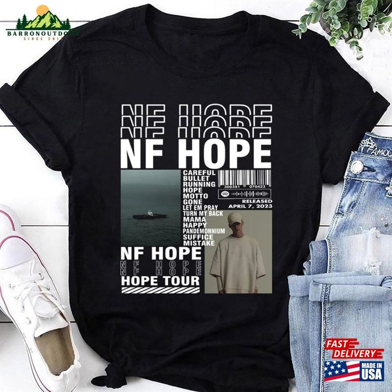 Nf Hope Album Shirt Tour 2024 T-Shirt Fan Gifts Sweatshirt Nf Hope Album Shirt Tour 2024 T-Shirt Fan Gifts Sweatshirt