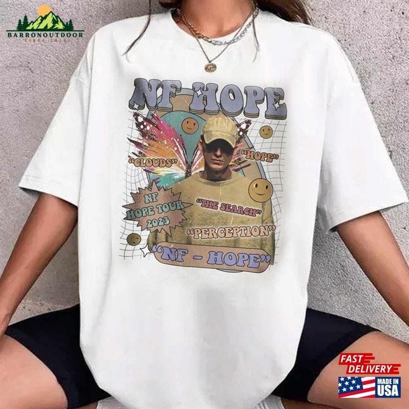 Nf Hope Album Tour Unisex Bella Canvas Shirt Gift For Friends 2023 Cropped Hoodies Sweatshirt Fans T-Shirt Classic Nf Hope Album Tour Unisex Bella Canvas Shirt Gift For Friends 2023 Cropped Hoodies Sweatshirt Fans T-Shirt Classic