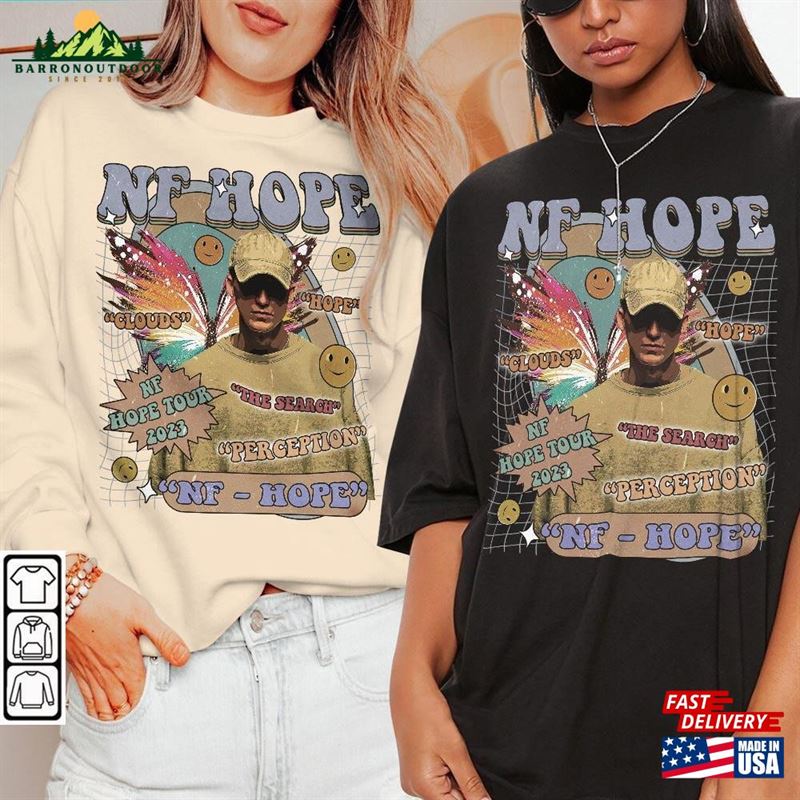 Nf Hope Rap Shirt Album Vintage Graphic Y2k 90S Classic Hoodie Nf Hope Rap Shirt Album Vintage Graphic Y2k 90S Classic Hoodie
