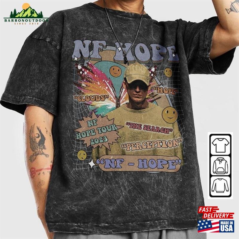 Nf Hope Rap Shirt Album Vintage Graphic Y2k 90S Hoodie Unisex Nf Hope Rap Shirt Album Vintage Graphic Y2k 90S Hoodie Unisex