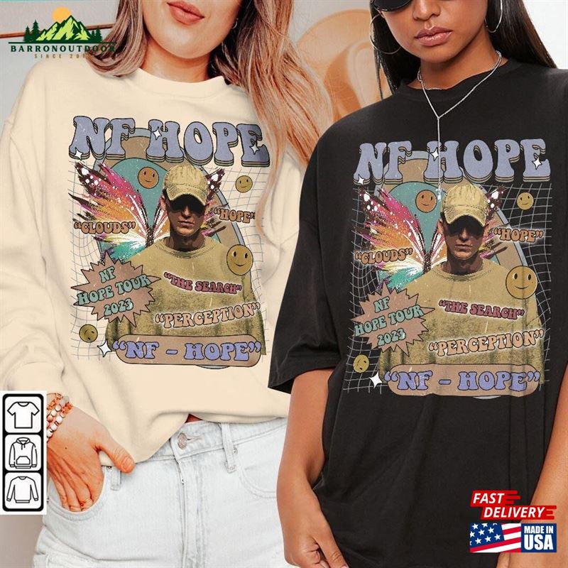 Nf Hope Rap Shirt Album Vintage Graphic Y2k 90S Sweatshirt Hoodie Nf Hope Rap Shirt Album Vintage Graphic Y2k 90S Sweatshirt Hoodie