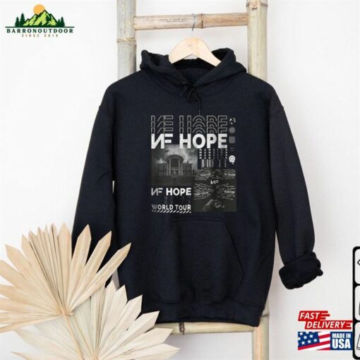 Nf Hope Rap Vintage Retro 90S Graphic Track Song Merch Rapper Fan 2023 Concert Unisex T-Shirt Sweatshirt