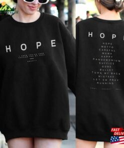 Nf Hope Tracklist Shirt For Fans Classic Unisex 1