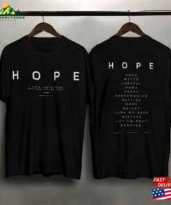 Nf Hope Tracklist Shirt For Fans Classic Unisex 1 Nf Hope Tracklist Shirt For Fans Classic Unisex 2