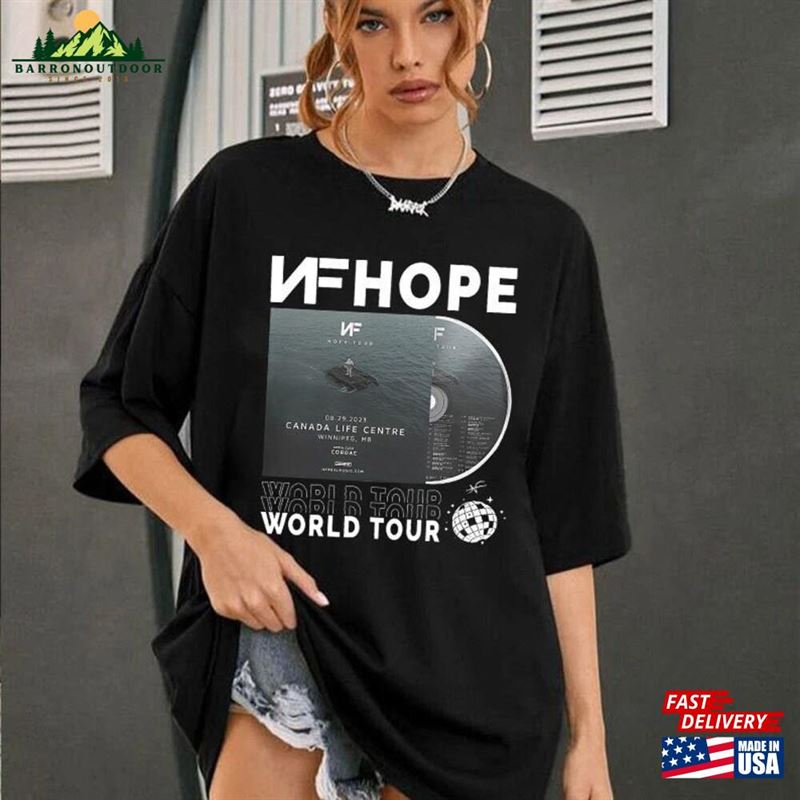Nf Rap Shirt 90S Y2k Merch Vintage Rapper Hiphop World Hope Tour 2023 Tickets Album Graphic Tee Gift For Fan Classic Unisex Nf Rap Shirt 90S Y2k Merch Vintage Rapper Hiphop World Hope Tour 2023 Tickets Album Graphic Tee Gift For Fan Classic Unisex