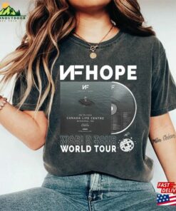 Nf Rap Shirt 90S Y2k Merch Vintage Rapper Hiphop World Hope Tour 2023 Tickets Album Graphic Tee Gift For Fan Classic Unisex 2
