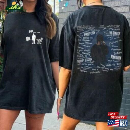 Nf Rapper Vintage Graphic Tees 2023 Concert Tour Shirt Classic Hoodie