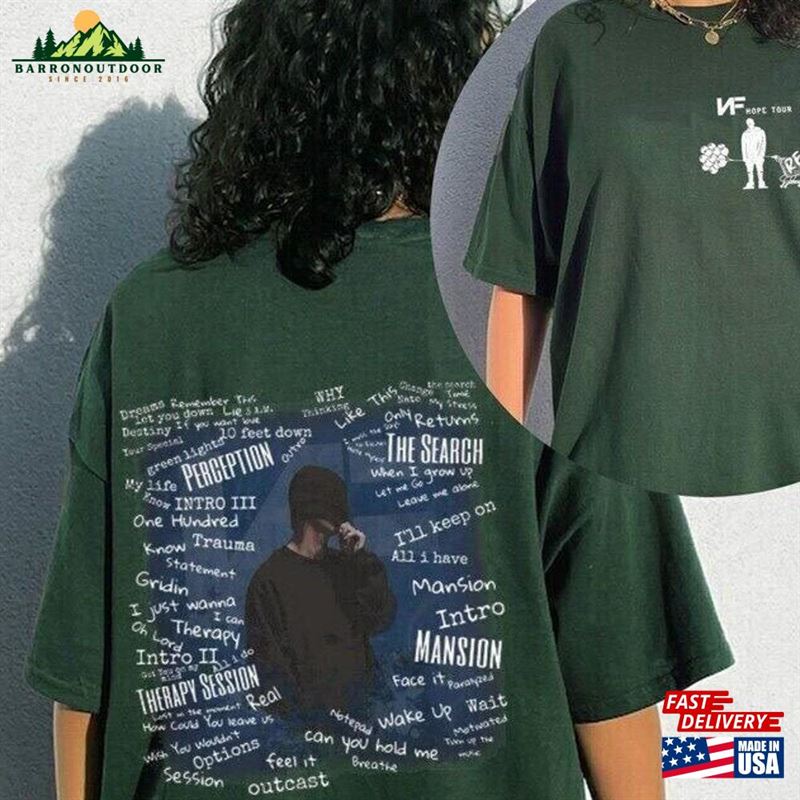Nf Rapper Vintage Graphic Tees 2023 Concert Tour Shirt Classic Hoodie Nf Rapper Vintage Graphic Tees 2023 Concert Tour Shirt Classic Hoodie