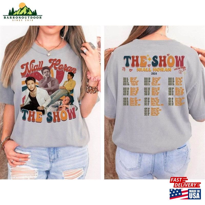 Niall Ho Ran The Show Shirt Live On Tour 2024 Sweatshirt Classic Hoodie Niall Ho Ran The Show Shirt Live On Tour 2024 Sweatshirt Classic Hoodie