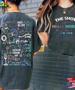 Niall Horan 2 Side T-Shirt The Show Album Track List Sides Sweatshirt 2023 Shirt Hoodie Unisex