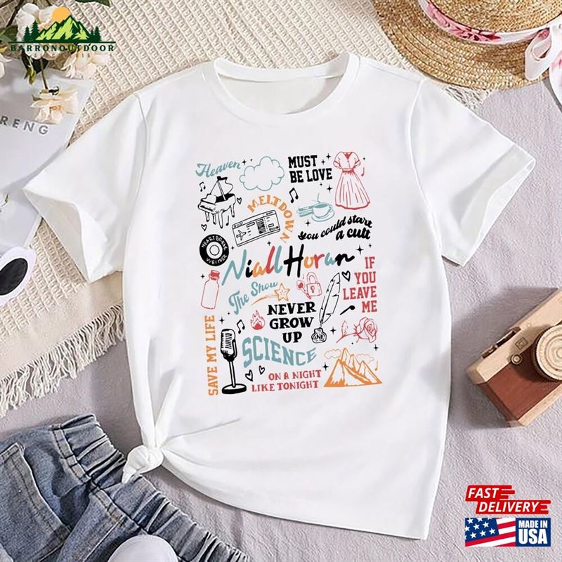 Niall Horan Album Tracklist Tshirt Live On Tour 2024 T-Shirt Fan Gift Shirt Hoodie Niall Horan Album Tracklist Tshirt Live On Tour 2024 T-Shirt Fan Gift Shirt Hoodie