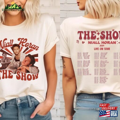 Niall Horan Graphic Shirt The Show Live On Tour 2024 Unisex T-Shirt