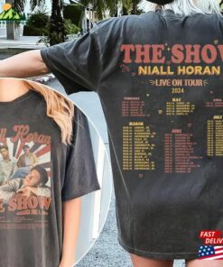 Niall Horan Tracklist Graphic Shirt The Show Live On Tour 2024 Hoodie T Shirt 2
