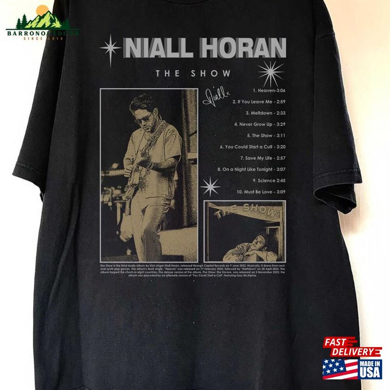Niall Horan Vintage Shirt The Show Album 90S Tee Funny Fans Gift Hoodie Classic Niall Horan Vintage Shirt The Show Album 90S Tee Funny Fans Gift Hoodie Classic