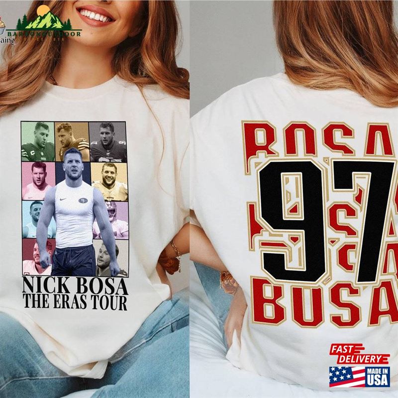 Nick Bosa The Eras Tour Shirt Sweatshirt Hoodie T-Shirt Classic Nick Bosa The Eras Tour Shirt Sweatshirt Hoodie T-Shirt Classic