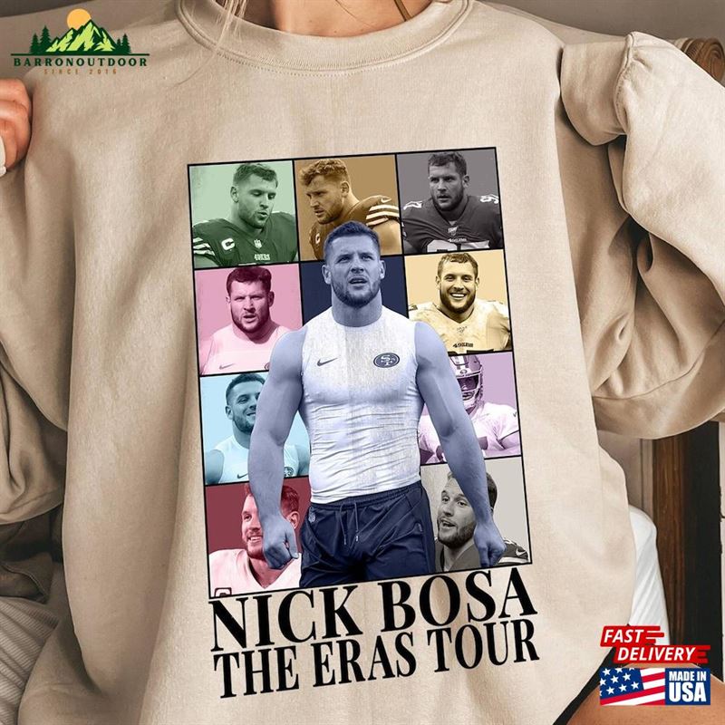 Nick Bosa The Eras Tour Style Shirt Vintage 90'S Unisex Classic Sweatshirt Nick Bosa The Eras Tour Style Shirt Vintage 90'S Unisex Classic Sweatshirt