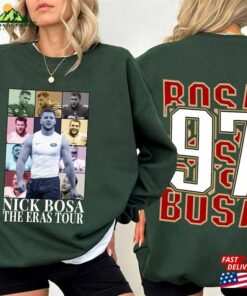 Nick Bosa The Eras Tour Style Shirt Vintage 90’S Unisex Hoodie