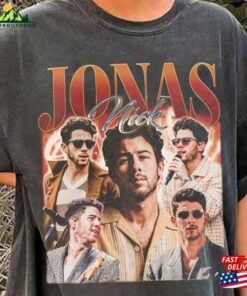 Nick Jonas Shirt 90’S Vintage Classic Unisex Nick Jonas Shirt 90’S Vintage Classic Unisex