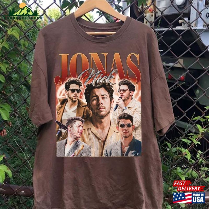 Nick Jonas Shirt 90'S Vintage Classic Unisex Nick Jonas Shirt 90'S Vintage Classic Unisex