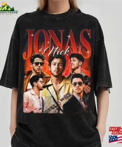 Nick Jonas Vintage T-Shirt Retro 90S Jonass Shirt Concert Music Graphic Tee Classic
