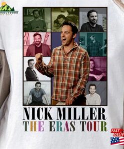 Nick Miller The Eras Tour T-Shirt Shirt Sweatshirt
