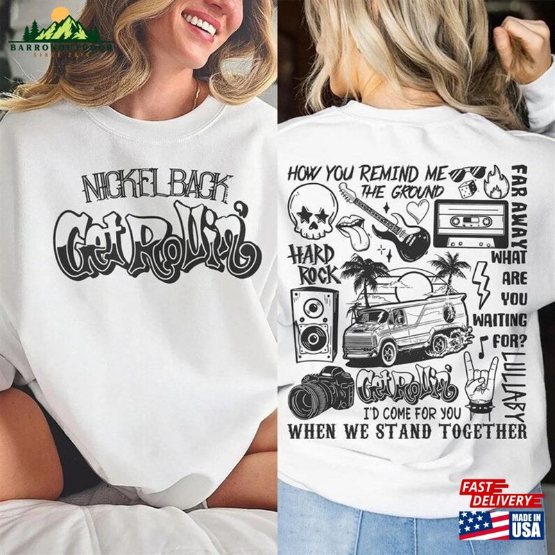 Nickel Back Doodle Art Shirt Vintage Merch Lyric Album Tattoo Design Retro Tour Get Rollin Concert 2023 Da1306dt Hoodie Classic Nickel Back Doodle Art Shirt Vintage Merch Lyric Album Tattoo Design Retro Tour Get Rollin Concert 2023 Da1306dt Hoodie Classic