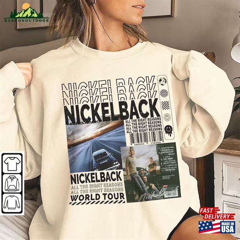 Nickel Back Music Shirt Merch Vintage Get Rollin Unisex Classic Nickel Back Music Shirt Merch Vintage Get Rollin Unisex Classic