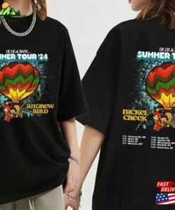 Nickel Creek And Andrew Bird 2024 Tour Shirt Up Away Summer Sweatshirt Unisex Nickel Creek And Andrew Bird 2024 Tour Shirt Up Away Summer Sweatshirt Unisex