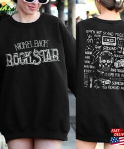 Nickelback Band Music 2023 Tour 2 Sided Concert Shirt Unisex Classic 1