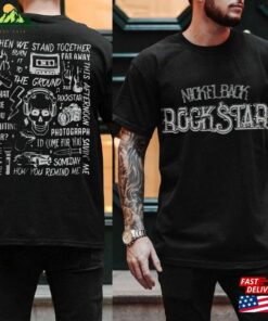 Nickelback Band Music 2023 Tour 2 Sided Concert Shirt Unisex Classic 1 Nickelback Band Music 2023 Tour 2 Sided Concert Shirt Unisex Classic 2