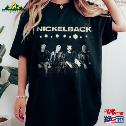 Nickelback Band Shirt Get Rollin Unisex Classic