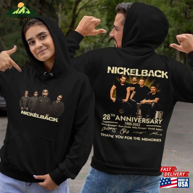 Nickelback Band Shirt Sweatshirt Hoodie Unisex Nickelback Band Shirt Sweatshirt Hoodie Unisex