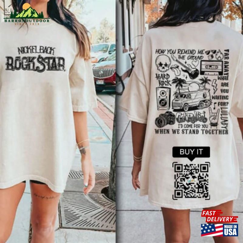 Nickelback Band Tour 2023 Shirt Get Rollin Unisex Classic Nickelback Band Tour 2023 Shirt Get Rollin Unisex Classic
