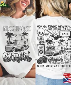Nickelback Doodle Art Shirt Tour Get Rollin 2023 Tee Classic Sweatshirt