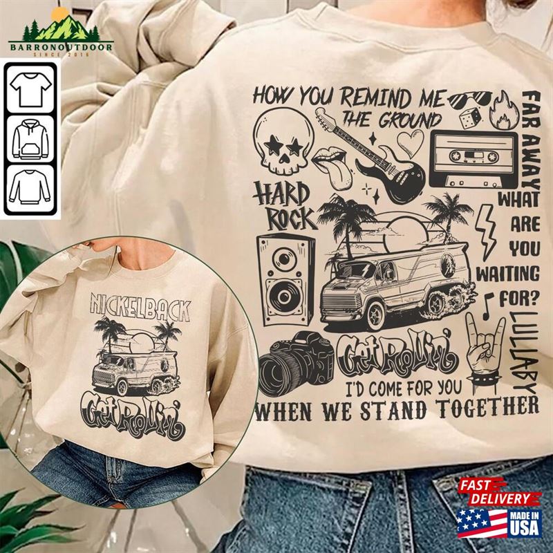 Nickelback Doodle Art Shirt Vintage Merch Lyrics Album Tattoo Design Retro Tour Get Rollin Concert 2023 Da1306dt Hoodie Unisex Nickelback Doodle Art Shirt Vintage Merch Lyrics Album Tattoo Design Retro Tour Get Rollin Concert 2023 Da1306dt Hoodie Unisex