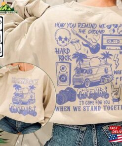 Nickelback Doodle Art Shirt Vintage Merch Lyrics Album Tattoo Design Retro Tour Get Rollin Concert 2023 V1 Da1306dt Hoodie Sweatshirt