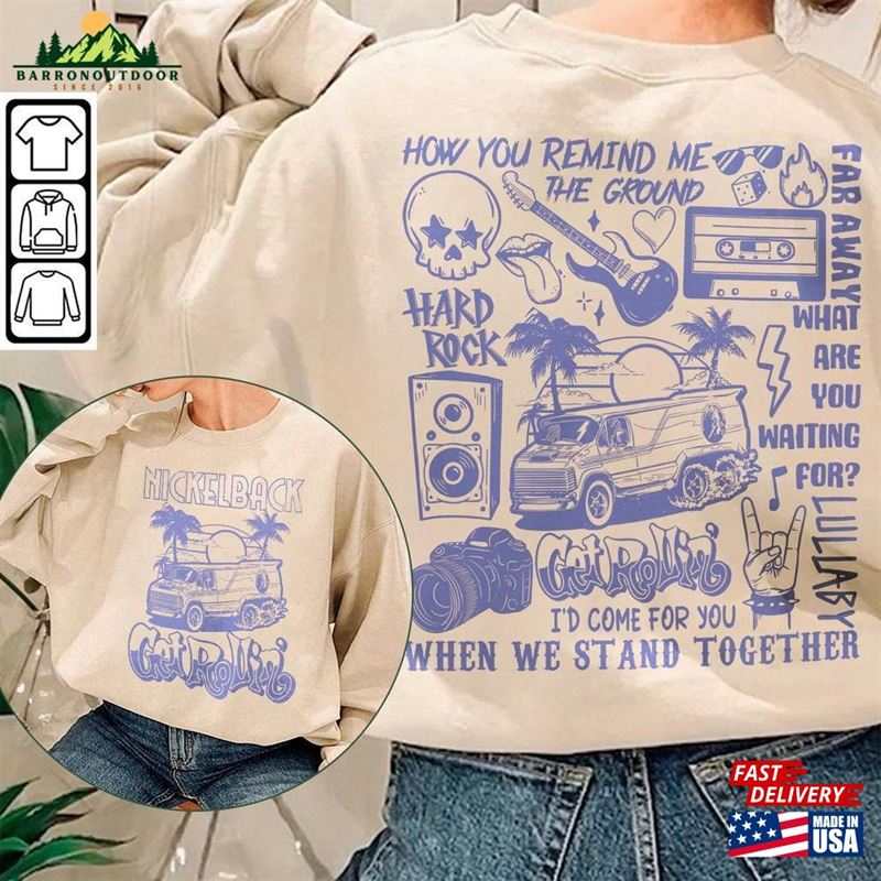 Nickelback Doodle Art Shirt Vintage Merch Lyrics Album Tattoo Design Retro Tour Get Rollin Concert 2023 V1 Da1306dt Hoodie Sweatshirt Nickelback Doodle Art Shirt Vintage Merch Lyrics Album Tattoo Design Retro Tour Get Rollin Concert 2023 V1 Da1306dt Hoodie Sweatshirt