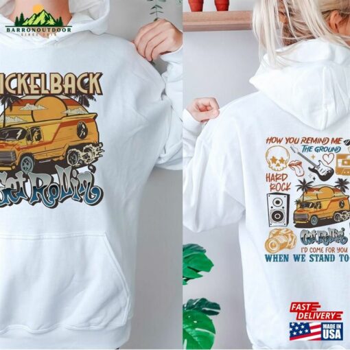 Nickelback Get Rollin New Album Shirt’tour 2023 Unisex Sweatshirt