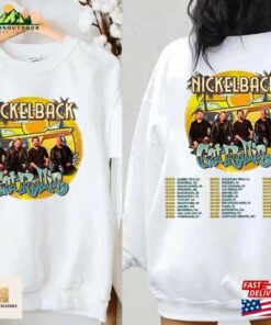 Nickelback Get Rollin Tour 2023 Double Sides Shirt Nickleback Fan Gift Merch Classic Sweatshirt