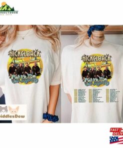Nickelback Get Rollin Tour 2023 T-Shirt Rock Band Concert Shirt Nickleback Fan Gift Classic