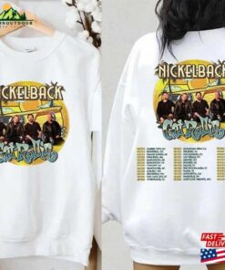 Nickelback Get Rollin Tour 2023 T-Shirt Rock Band Concert Shirt Nickleback Fan Gift Hoodie Unisex