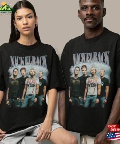 Nickelback Get Rollin Tour 2023 T-Shirts Vintage Band Shirt Hoodie T-Shirt