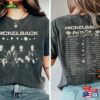 Nickelback Get Rollin’shirt Vintage Nickleback Tour 2023 T-Shirt Sweatshirt
