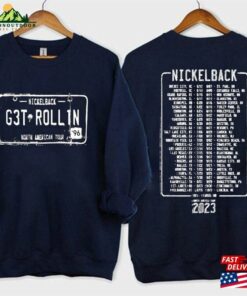 Nickelback Get Rollin'shirt Vintage Nickleback Tour 2023 Unisex Classic 1 Nickelback Get Rollinshirt Vintage Nickleback Tour 2023 Unisex Classic 2
