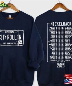 Nickelback Get Rollin'shirt Vintage Nickleback Tour 2023 Unisex T-Shirt 1 Nickelback Get Rollinshirt Vintage Nickleback Tour 2023 Unisex T Shirt 2